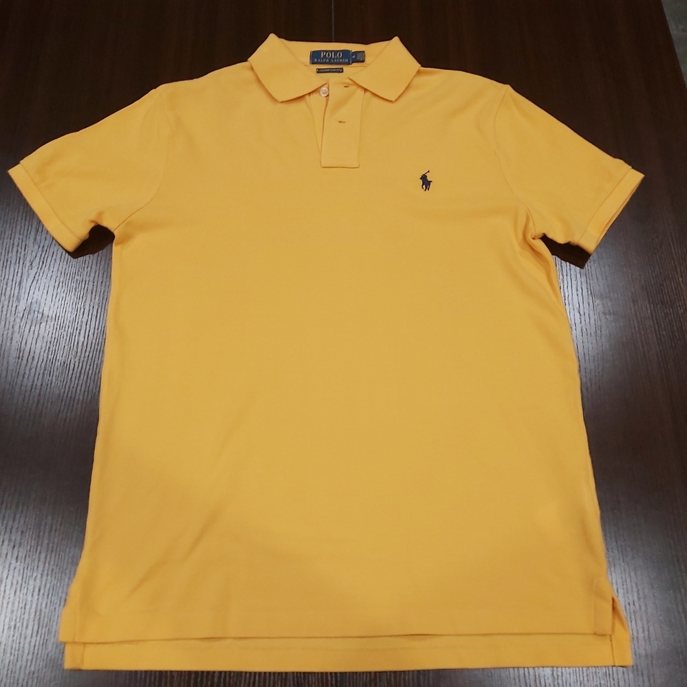 POLO - Polo Men's Short Sleeve Shirt Custom Slim Fit Size M
